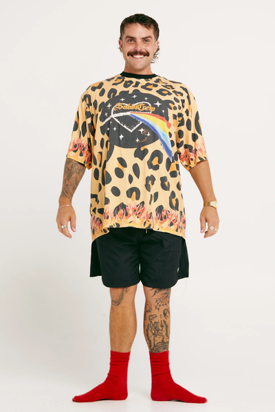SABBI - THE VERY OVERSIZED 67 TEE - LEOPARD - PERTH BOUTIQUE - AUSTRALIAN BOUTIQUE - WA BOUTIQUE - INTERNATIONAL SHIPPING - USA SHIPPING - PERTH STORES - PERTH STORE - AUSTRALIA - WA - WESTER AUSTRALIA - WOMENS FASHION - FASHION - CLOTHING - WA STOCKIST - PERTH STOCKIST - AUSTRALIAN STOCKIST - STOCKIST