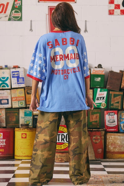 SABBI - THE VERY OVERSIZED DREAM BIG BRENDA TEE - PERIWINKLE - PERTH BOUTIQUE - AUSTRALIAN BOUTIQUE - WA BOUTIQUE - INTERNATIONAL SHIPPING - USA SHIPPING - PERTH STORES - PERTH STORE - AUSTRALIA - WA - WESTER AUSTRALIA - WOMENS FASHION - FASHION - CLOTHING - WA STOCKIST - PERTH STOCKIST - AUSTRALIAN STOCKIST - STOCKIST