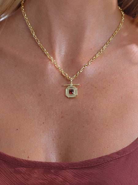 AVANT STUDIO - CLEO NECKLACE - GARNET - PERTH BOUTIQUE - AUSTRALIAN BOUTIQUE - WA BOUTIQUE - INTERNATIONAL SHIPPING - USA SHIPPING - PERTH STORES - PERTH STORE - AUSTRALIA - WA - WESTER AUSTRALIA - WOMENS FASHION - FASHION - CLOTHING - JEWELLERY - INSTORE - CLICK AND COLLECT - EXPRESS SHIPPING - LOCAL - WA STOCKIST - PERTH STOCKIST - AUSTRALIAN STOCKIST - STOCKIST