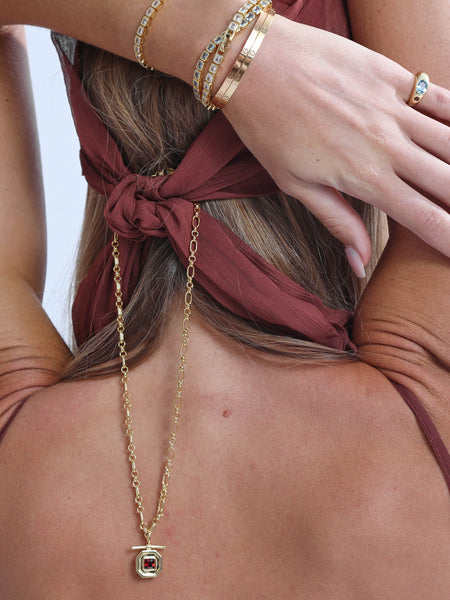 AVANT STUDIO - CLEO NECKLACE - GARNET - PERTH BOUTIQUE - AUSTRALIAN BOUTIQUE - WA BOUTIQUE - INTERNATIONAL SHIPPING - USA SHIPPING - PERTH STORES - PERTH STORE - AUSTRALIA - WA - WESTER AUSTRALIA - WOMENS FASHION - FASHION - CLOTHING - JEWELLERY - INSTORE - CLICK AND COLLECT - EXPRESS SHIPPING - LOCAL - WA STOCKIST - PERTH STOCKIST - AUSTRALIAN STOCKIST - STOCKIST