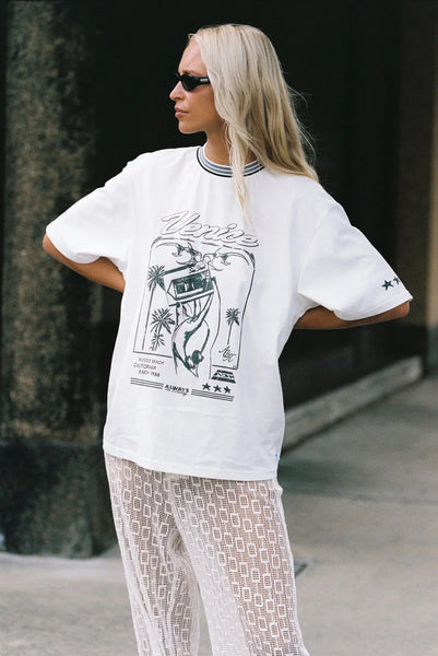 SEA STREET - VENICE T-SHIRT - SALT - PERTH BOUTIQUE - AUSTRALIAN BOUTIQUE - WA BOUTIQUE - INTERNATIONAL SHIPPING - USA SHIPPING - PERTH STORES - PERTH STORE - AUSTRALIA - WA - WESTER AUSTRALIA - WOMENS FASHION - FASHION - CLOTHING - WA STOCKIST - PERTH STOCKIST - AUSTRALIAN STOCKIST - STOCKIST
