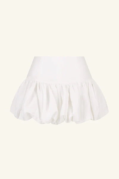 SHONA JOY -  BLANC BUBBLE MINI SKIRT - IVORY - PERTH STOCKIST - WA STOCKIST - AUSTRALIA STCOKIST - BOUTIQUE