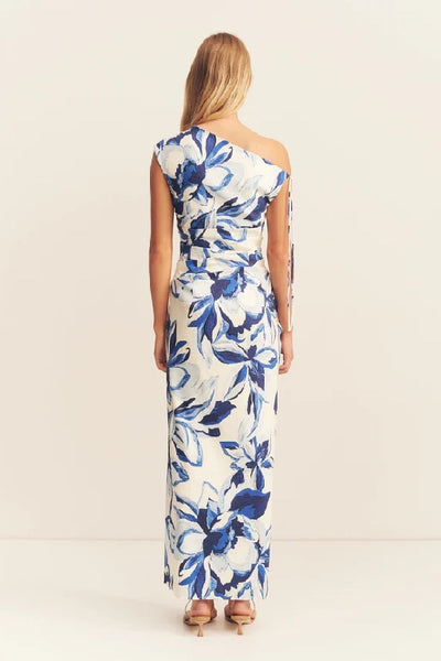 SHONA JOY - STEVIE GATHERED MAXI DRESS - BLUEBELL WALLPAPER - PERTH STOCKIST - AUSTRALIAN STOCKIST - WA STOCKIST - AUSTRALIA STOCKIST - AUS STOCKIST - PERTH BOUTIQUE - WA BOUTIQUE - AUS BOUTIQUE - AUSTRALIA BOUTIQUE 