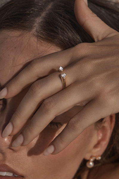 BY CHARLOTTE - WITH EVERY BREATH RING - GOLD