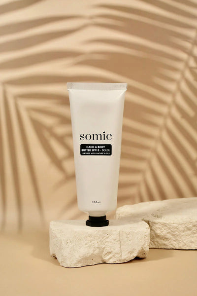 SOMIC - SOLEIL SPF15 HAND & BODY BUTTER - PERTH BOUTIQUE - AUSTRALIAN BOUTIQUE - WA BOUTIQUE - INTERNATIONAL SHIPPING - USA SHIPPING - PERTH STORES - PERTH STORE - AUSTRALIA - WA - WESTER AUSTRALIA - WOMENS FASHION - FASHION - CLOTHING - WA STOCKIST - PERTH STOCKIST - AUSTRALIAN STOCKIST - STOCKIST