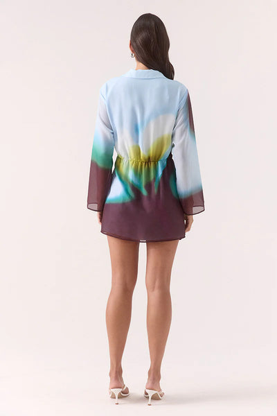 SOVERE - ZINNIA SHIRT DRESS - AZURE - PERTH BOUTIQUE - AUSTRALIAN BOUTIQUE - WA BOUTIQUE - INTERNATIONAL SHIPPING - USA SHIPPING - PERTH STORES - PERTH STORE - AUSTRALIA - WA - WESTER AUSTRALIA - WOMENS FASHION - FASHION - CLOTHING - WA STOCKIST - PERTH STOCKIST - AUSTRALIAN STOCKIST - STOCKIST