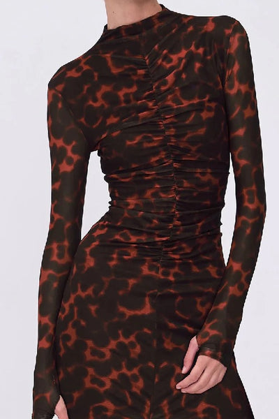 SUBOO - REMI MINI DRESS - TORTOISE - PERTH BOUTIQUE - AUSTRALIAN BOUTIQUE - WA BOUTIQUE - INTERNATIONAL SHIPPING - USA SHIPPING - PERTH STORES - PERTH STORE - AUSTRALIA - WA - WESTER AUSTRALIA - WOMENS FASHION - FASHION - CLOTHING - WA STOCKIST - PERTH STOCKIST - AUSTRALIAN STOCKIST - STOCKIST