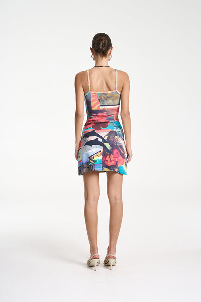 SUMMI SUMMI - A-LINE MINI DRESS - LOCO - PERTH BOUTIQUE - AUSTRALIAN BOUTIQUE - WA BOUTIQUE - INTERNATIONAL SHIPPING - USA SHIPPING - PERTH STORES - PERTH STORE - AUSTRALIA - WA - WESTER AUSTRALIA - WOMENS FASHION - FASHION - CLOTHING - WA STOCKIST - PERTH STOCKIST - AUSTRALIAN STOCKIST - STOCKIST