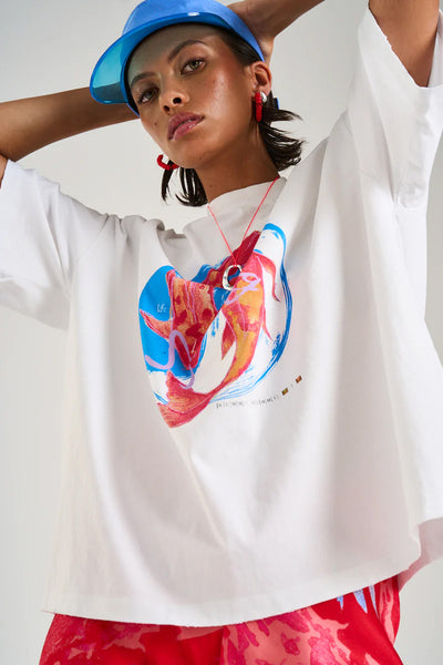 SUMMI SUMMI - BAND TEE - KOI - PERTH BOUTIQUE - AUSTRALIAN BOUTIQUE - WA BOUTIQUE - INTERNATIONAL SHIPPING - USA SHIPPING - PERTH STORES - PERTH STORE - AUSTRALIA - WA - WESTER AUSTRALIA - WOMENS FASHION - FASHION - CLOTHING - WA STOCKIST - PERTH STOCKIST - AUSTRALIAN STOCKIST - STOCKIST