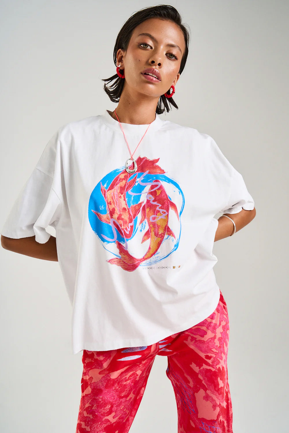 SUMMI SUMMI - BAND TEE - KOI - PERTH BOUTIQUE - AUSTRALIAN BOUTIQUE - WA BOUTIQUE - INTERNATIONAL SHIPPING - USA SHIPPING - PERTH STORES - PERTH STORE - AUSTRALIA - WA - WESTER AUSTRALIA - WOMENS FASHION - FASHION - CLOTHING - WA STOCKIST - PERTH STOCKIST - AUSTRALIAN STOCKIST - STOCKIST