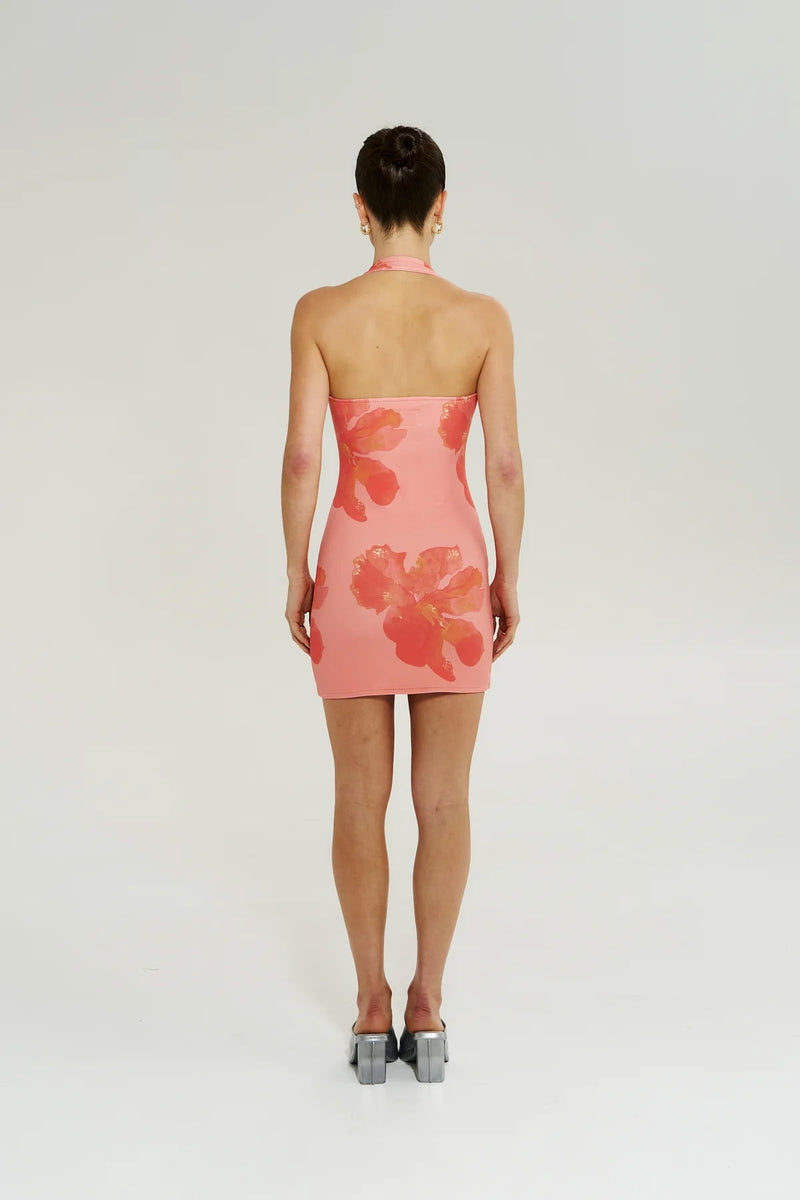 SHOP SUMMI SUMMI - BLOOM MINI DRESS - PEACH PETALS – Chachi