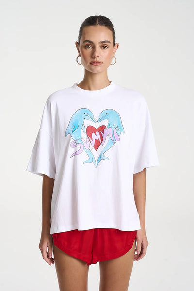 SUMMI SUMMI - I HEART DOLPHINS TEE - WHITE TROPPO - PERTH BOUTIQUE - AUSTRALIAN BOUTIQUE - WA BOUTIQUE - INTERNATIONAL SHIPPING - USA SHIPPING - PERTH STORES - PERTH STORE - AUSTRALIA - WA - WESTER AUSTRALIA - WOMENS FASHION - FASHION - CLOTHING - WA STOCKIST - PERTH STOCKIST - AUSTRALIAN STOCKIST - STOCKIST
