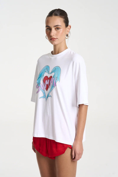 SUMMI SUMMI - I HEART DOLPHINS TEE - WHITE TROPPO - PERTH BOUTIQUE - AUSTRALIAN BOUTIQUE - WA BOUTIQUE - INTERNATIONAL SHIPPING - USA SHIPPING - PERTH STORES - PERTH STORE - AUSTRALIA - WA - WESTER AUSTRALIA - WOMENS FASHION - FASHION - CLOTHING - WA STOCKIST - PERTH STOCKIST - AUSTRALIAN STOCKIST - STOCKIST
