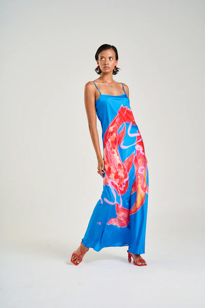 SUMMI SUMMI - LUNA MAXI DRESS - KOI - PERTH BOUTIQUE - AUSTRALIAN BOUTIQUE - WA BOUTIQUE - INTERNATIONAL SHIPPING - USA SHIPPING - PERTH STORES - PERTH STORE - AUSTRALIA - WA - WESTER AUSTRALIA - WOMENS FASHION - FASHION - CLOTHING - WA STOCKIST - PERTH STOCKIST - AUSTRALIAN STOCKIST - STOCKIST