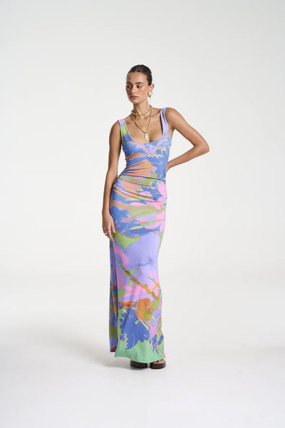 SUMMI SUMMI - THE EMMA MAXI DRESS - BANANAS - PERTH BOUTIQUE - AUSTRALIAN BOUTIQUE - WA BOUTIQUE - INTERNATIONAL SHIPPING - USA SHIPPING - PERTH STORES - PERTH STORE - AUSTRALIA - WA - WESTER AUSTRALIA - WOMENS FASHION - FASHION - CLOTHING - WA STOCKIST - PERTH STOCKIST - AUSTRALIAN STOCKIST - STOCKIST