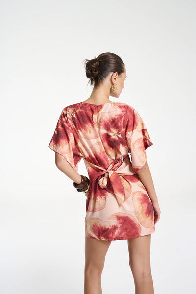 SUMMI SUMMI - TIE FRONT DRESS - ALOHA - PERTH BOUTIQUE - AUSTRALIAN BOUTIQUE - WA BOUTIQUE - INTERNATIONAL SHIPPING - USA SHIPPING - PERTH STORES - PERTH STORE - AUSTRALIA - WA - WESTER AUSTRALIA - WOMENS FASHION - FASHION - CLOTHING - WA STOCKIST - PERTH STOCKIST - AUSTRALIAN STOCKIST - STOCKIST