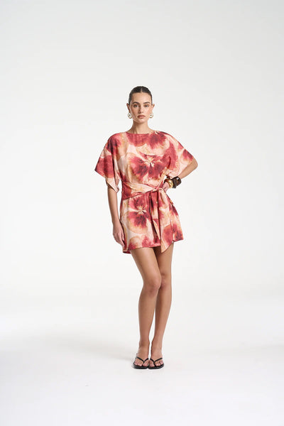 SUMMI SUMMI - TIE FRONT DRESS - ALOHA - PERTH BOUTIQUE - AUSTRALIAN BOUTIQUE - WA BOUTIQUE - INTERNATIONAL SHIPPING - USA SHIPPING - PERTH STORES - PERTH STORE - AUSTRALIA - WA - WESTER AUSTRALIA - WOMENS FASHION - FASHION - CLOTHING - WA STOCKIST - PERTH STOCKIST - AUSTRALIAN STOCKIST - STOCKIST