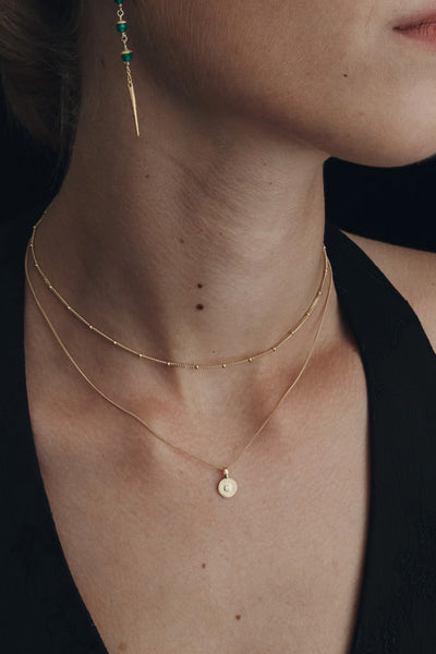 TEMPLE OF THE SUN - FINE CHOKER CHAIN NECKLACE