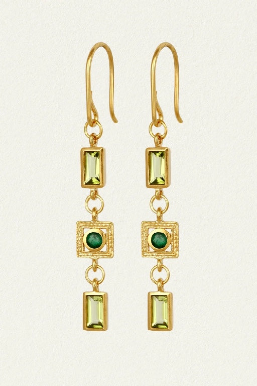 TEMPLE OF THE SUN - FLORENCE EARRINGS - GOLD