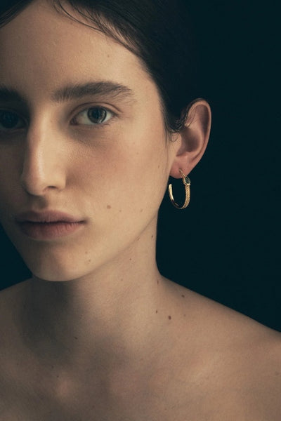 TEMPLE OF THE SUN - GIGI HOOP EARRINGS