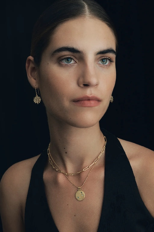 追跡便【TEMPLE OF THE SUN】★Kiya Chain Necklace Gold SHOP TEMPLE OF THE SUN - KIYA CHAIN NECKLACE – Chachi
