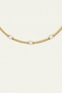 TEMPLE OF THE SUN - OLYMPIA PEARL NECKLACE - GOLD - PERTH STOCKIST - AUSTRALIAN STOCKIST - WA STOCKIST - AUSTRALIA STOCKIST - AUS STOCKIST - PERTH BOUTIQUE - WA BOUTIQUE - AUS BOUTIQUE - AUSTRALIA BOUTIQUE 