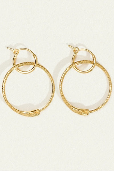 TEMPLE OF THE SUN - SERPENT EARRINGS