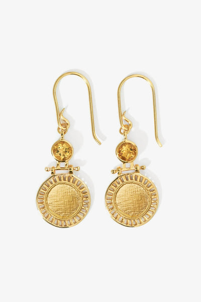 TEMPLE OF THE SUN - SOLAR EARRINGS