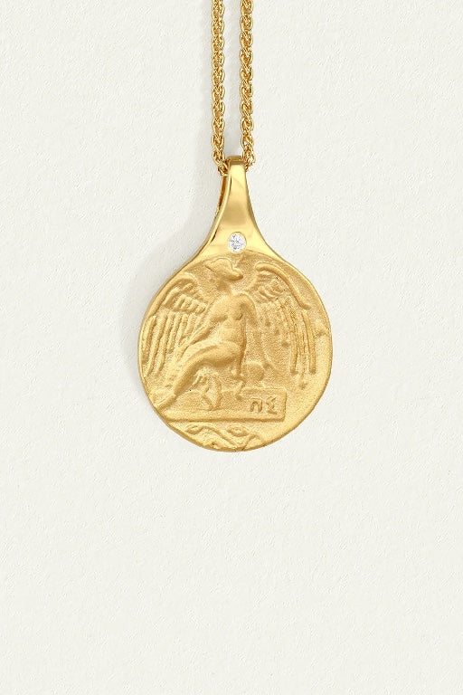 TEMPLE OF THE SUN - GUARDIAN ANGEL NECKLACE - GOLD - PERTH STOCKIST - AUSTRALIAN STOCKIST - WA STOCKIST - AUSTRALIA STOCKIST - AUS STOCKIST - PERTH BOUTIQUE - WA BOUTIQUE - AUS BOUTIQUE - AUSTRALIA BOUTIQUE