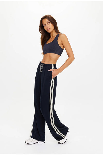 THE UPSIDE - EMPIRE MARINE WIDE LEG PANT - METEORITE