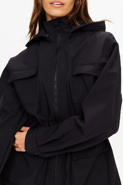 THE UPSIDE - FREDDIE FLEECE LINED ANORAK - BLACK - PERTH STOCKIST - AUSTRALIAN STOCKIST - WA STOCKIST - AUSTRALIA STOCKIST - AUS STOCKIST - PERTH BOUTIQUE - WA BOUTIQUE - AUS BOUTIQUE - AUSTRALIA BOUTIQUE 