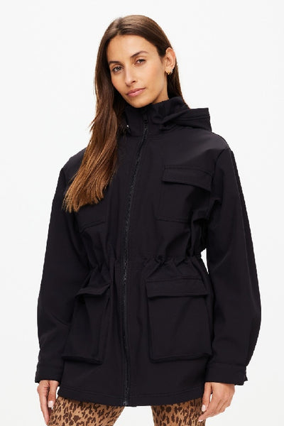 THE UPSIDE - FREDDIE FLEECE LINED ANORAK - BLACK - PERTH STOCKIST - AUSTRALIAN STOCKIST - WA STOCKIST - AUSTRALIA STOCKIST - AUS STOCKIST - PERTH BOUTIQUE - WA BOUTIQUE - AUS BOUTIQUE - AUSTRALIA BOUTIQUE 