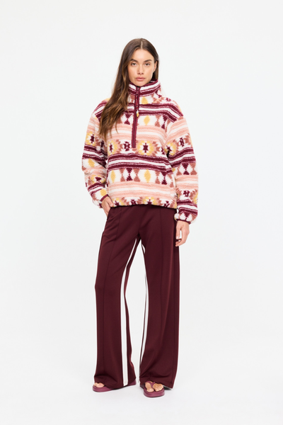 SHOP THE UPSIDE HARLOW FLEECE PULLOVER IN AZTEC ONLINE
