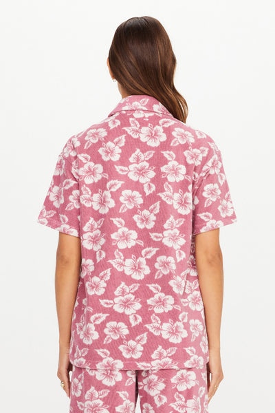  THE UPSIDE - LAHAINA CABANA ZIP SHIRT - FLORAL - PERTH BOUTIQUE - AUSTRALIAN BOUTIQUE - WA BOUTIQUE - INTERNATIONAL SHIPPING - USA SHIPPING - PERTH STORES - PERTH STORE - AUSTRALIA - WA - WESTER AUSTRALIA - WOMENS FASHION - FASHION - CLOTHING - WA STOCKIST - PERTH STOCKIST - AUSTRALIAN STOCKIST - STOCKIST