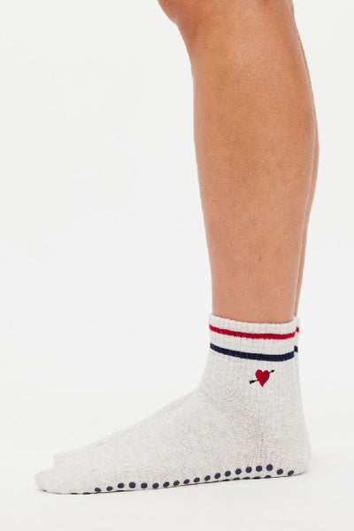 THE UPSIDE - LOVE CLUB 2 PACK GRIP SOCK - MULTI - PERTH BOUTIQUE - AUSTRALIAN BOUTIQUE - WA BOUTIQUE - INTERNATIONAL SHIPPING - USA SHIPPING - PERTH STORES - PERTH STORE - AUSTRALIA - WA - WESTER AUSTRALIA - WOMENS FASHION - FASHION - CLOTHING - WA STOCKIST - PERTH STOCKIST - AUSTRALIAN STOCKIST - STOCKIST