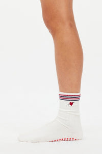 THE UPSIDE - LOVE CLUB 2 PACK GRIP SOCK - MULTI - PERTH BOUTIQUE - AUSTRALIAN BOUTIQUE - WA BOUTIQUE - INTERNATIONAL SHIPPING - USA SHIPPING - PERTH STORES - PERTH STORE - AUSTRALIA - WA - WESTER AUSTRALIA - WOMENS FASHION - FASHION - CLOTHING - WA STOCKIST - PERTH STOCKIST - AUSTRALIAN STOCKIST - STOCKIST