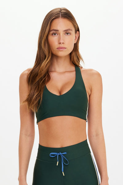 THE UPSIDE - MANEKI JETTA RACER BACK BRA - RACING GREEN - PERTH BOUTIQUE - AUSTRALIAN BOUTIQUE - WA BOUTIQUE - INTERNATIONAL SHIPPING - USA SHIPPING - PERTH STORES - PERTH STORE - AUSTRALIA - WA - WESTER AUSTRALIA - WOMENS FASHION - FASHION - CLOTHING - WA STOCKIST - PERTH STOCKIST - AUSTRALIAN STOCKIST - STOCKIST