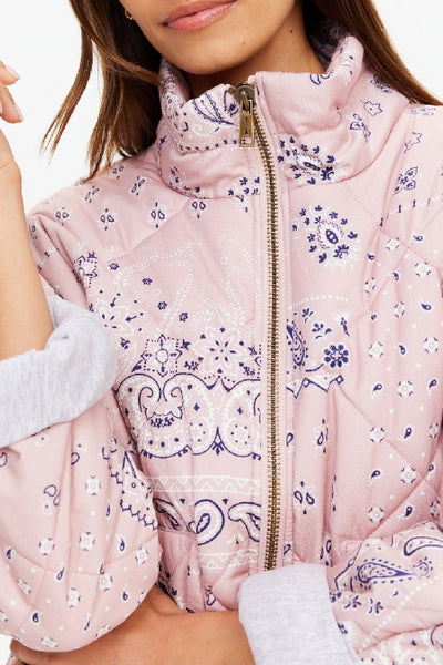 THE UPSIDE - MASCADA QUILTED NICOLA JACKET - PAISLEY - PERTH STOCKIST - AUSTRALIAN STOCKIST - WA STOCKIST - AUSTRALIA STOCKIST - AUS STOCKIST - PERTH BOUTIQUE - WA BOUTIQUE - AUS BOUTIQUE - AUSTRALIA BOUTIQUE 