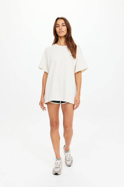 THE UPSIDE - MOLOKAI SAMMI TEE - CREAM - PERTH BOUTIQUE - AUSTRALIAN BOUTIQUE - WA BOUTIQUE - INTERNATIONAL SHIPPING - USA SHIPPING - PERTH STORES - PERTH STORE - AUSTRALIA - WA - WESTER AUSTRALIA - WOMENS FASHION - FASHION - CLOTHING - WA STOCKIST - PERTH STOCKIST - AUSTRALIAN STOCKIST - STOCKIST