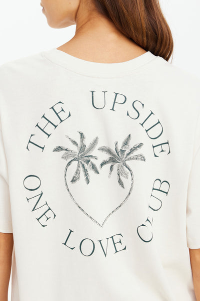 THE UPSIDE - MOLOKAI SAMMI TEE - CREAM - PERTH BOUTIQUE - AUSTRALIAN BOUTIQUE - WA BOUTIQUE - INTERNATIONAL SHIPPING - USA SHIPPING - PERTH STORES - PERTH STORE - AUSTRALIA - WA - WESTER AUSTRALIA - WOMENS FASHION - FASHION - CLOTHING - WA STOCKIST - PERTH STOCKIST - AUSTRALIAN STOCKIST - STOCKIST
