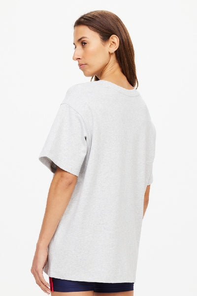 THE UPSIDE- RANCHERO SAMMI TEE - GREY MARLE - PERTH STOCKIST - AUSTRALIAN STOCKIST - WA STOCKIST - AUSTRALIA STOCKIST - AUS STOCKIST - PERTH BOUTIQUE - WA BOUTIQUE - AUS BOUTIQUE - AUSTRALIA BOUTIQUE