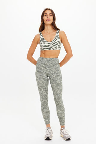 THE UPSIDE - REVERSIBLE 25IN HIGH MIDI PANT - GREEN MARLE - PERTH BOUTIQUE - AUSTRALIAN BOUTIQUE - WA BOUTIQUE - INTERNATIONAL SHIPPING - USA SHIPPING - PERTH STORES - PERTH STORE - AUSTRALIA - WA - WESTER AUSTRALIA - WOMENS FASHION - FASHION - CLOTHING - WA STOCKIST - PERTH STOCKIST - AUSTRALIAN STOCKIST - STOCKIST
