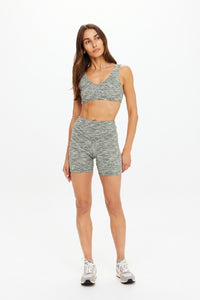 THE UPSIDE - REVERSIBLE 5IN SPIN SHORT - GREEN MARLE - PERTH BOUTIQUE - AUSTRALIAN BOUTIQUE - WA BOUTIQUE - INTERNATIONAL SHIPPING - USA SHIPPING - PERTH STORES - PERTH STORE - AUSTRALIA - WA - WESTER AUSTRALIA - WOMENS FASHION - FASHION - CLOTHING - WA STOCKIST - PERTH STOCKIST - AUSTRALIAN STOCKIST - STOCKIST