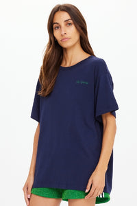 THE UPSIDE - SAMMI TEE - NAVY - PERTH BOUTIQUE - AUSTRALIAN BOUTIQUE - WA BOUTIQUE - INTERNATIONAL SHIPPING - USA SHIPPING - PERTH STORES - PERTH STORE - AUSTRALIA - WA - WESTER AUSTRALIA - WOMENS FASHION - FASHION - CLOTHING - WA STOCKIST - PERTH STOCKIST - AUSTRALIAN STOCKIST - STOCKIST