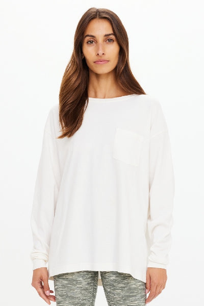 THE UPSIDE - SOHO CARA LONG SLEEVE TOP - CREME - PERTH BOUTIQUE - AUSTRALIAN BOUTIQUE - WA BOUTIQUE - INTERNATIONAL SHIPPING - USA SHIPPING - PERTH STORES - PERTH STORE - AUSTRALIA - WA - WESTER AUSTRALIA - WOMENS FASHION - FASHION - CLOTHING - WA STOCKIST - PERTH STOCKIST - AUSTRALIAN STOCKIST - STOCKIST