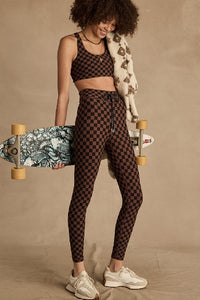 THE UPSIDE - TECHNICA 25INCH MIDI PANT - CHECK - PERTH BOUTIQUE - AUSTRALIAN BOUTIQUE - WA BOUTIQUE - INTERNATIONAL SHIPPING - USA SHIPPING - PERTH STORES - PERTH STORE - AUSTRALIA - WA - WESTER AUSTRALIA - WOMENS FASHION - FASHION - CLOTHING - WA STOCKIST - PERTH STOCKIST - AUSTRALIAN STOCKIST - STOCKIST