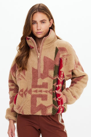 THE UPSIDE - TOTEM HARLOW FLEECE PULLOVER - ROSEWATER - PERTH STOCKIST - AUSTRALIAN STOCKIST - WA STOCKIST - AUSTRALIA STOCKIST - AUS STOCKIST - PERTH BOUTIQUE - WA BOUTIQUE - AUS BOUTIQUE - AUSTRALIA BOUTIQUE