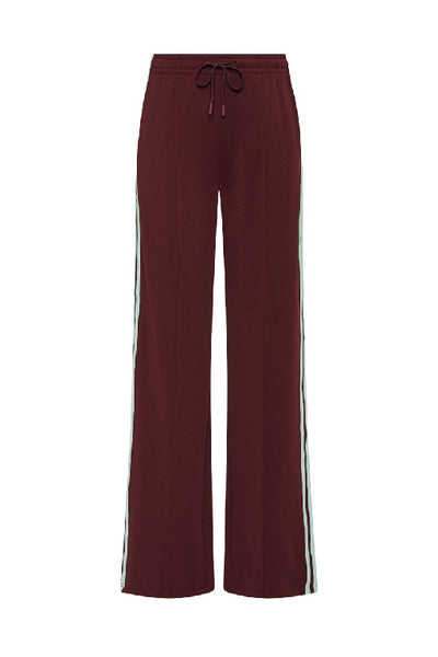 THE UPSIDE - VITESSE MARNIE WIDE LEG PANT - MERLOT
