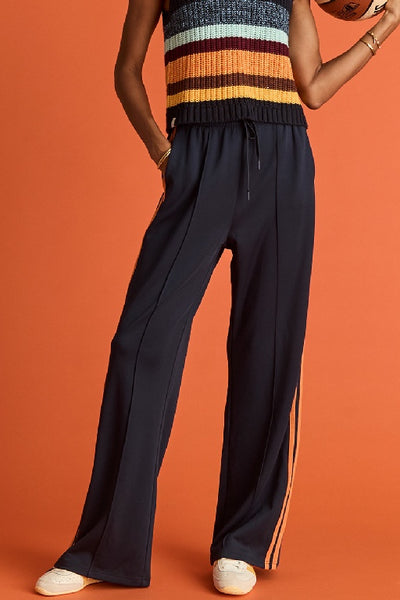 THE UPSIDE - VITESSE MARNIE WIDE LEG PANT - NAVY - PERTH BOUTIQUE - AUSTRALIAN BOUTIQUE - WA BOUTIQUE - INTERNATIONAL SHIPPING - USA SHIPPING - PERTH STORES - PERTH STORE - AUSTRALIA - WA - WESTER AUSTRALIA - WOMENS FASHION - FASHION - CLOTHING - WA STOCKIST - PERTH STOCKIST - AUSTRALIAN STOCKIST - STOCKIST