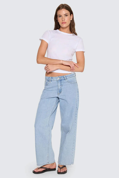 THRILLS - BILLIE LOW RISE BAGGY JEAN - AGELESS BLUE